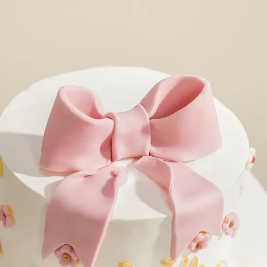 Sweet Sensation Baby Girl Cake