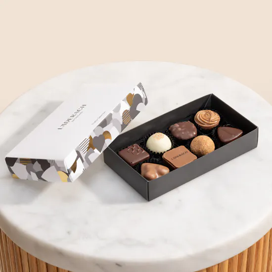 Läderach Praline and Truffle Assorted Petite Chocolate Box