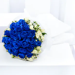 The Blue Shade Bouquet