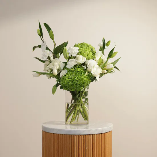 White Whisper Vase By September Studio