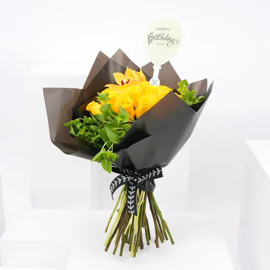 Birthday Magical Beauty | Black Wrap