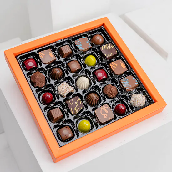Moko Chocolate Box | White Rose