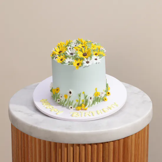Floward Customizable Sunflower Cake