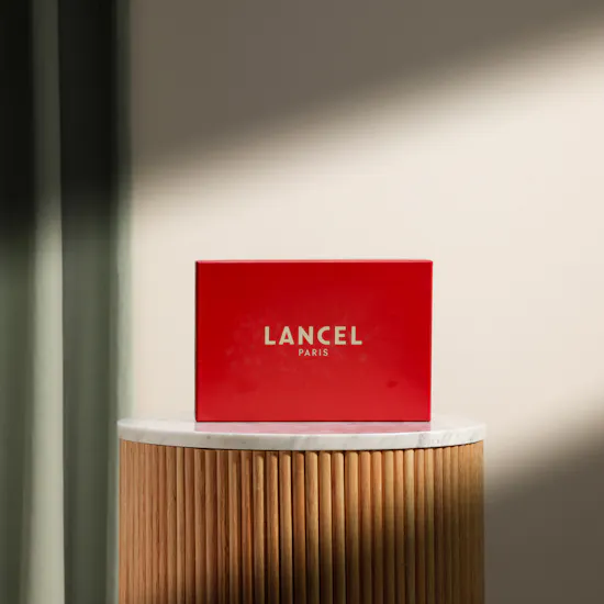 Lancel Jour De Lancel Small Tote Cassis Color Bag