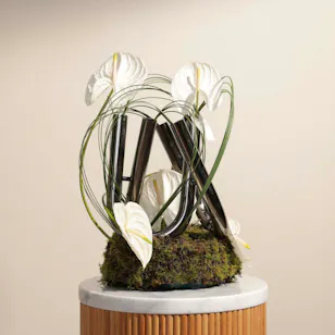 Charming Tangled Anthuriums
