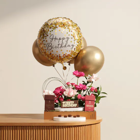 Chocoline Birthday Chocolate Tray