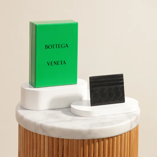 Bottega Veneta Intrecciato Unisex Card Holder