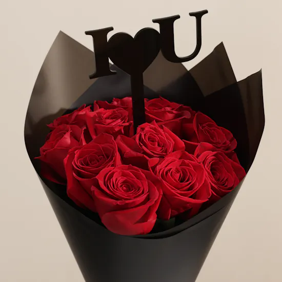 Godiva Royal Beige Small Chocolate Box | I Love You Flower Bouquet
