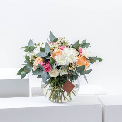 Enchanting Flowers | Glass Vase 