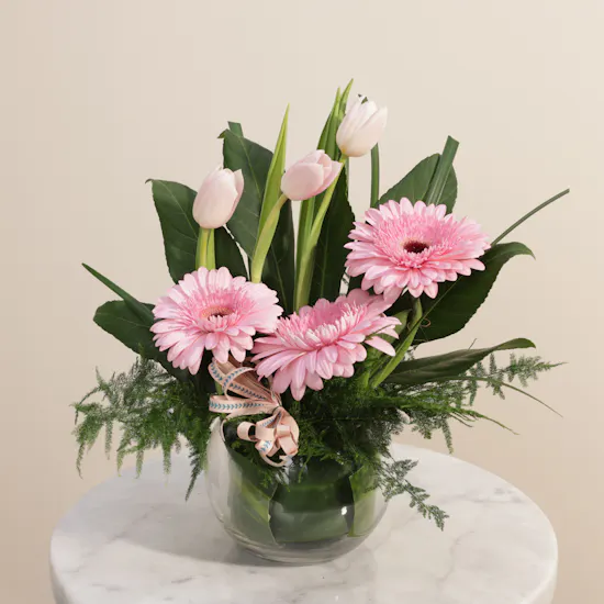 Breehant Matcha Tea Powder Jar | Serene Radiance Flowers Vase