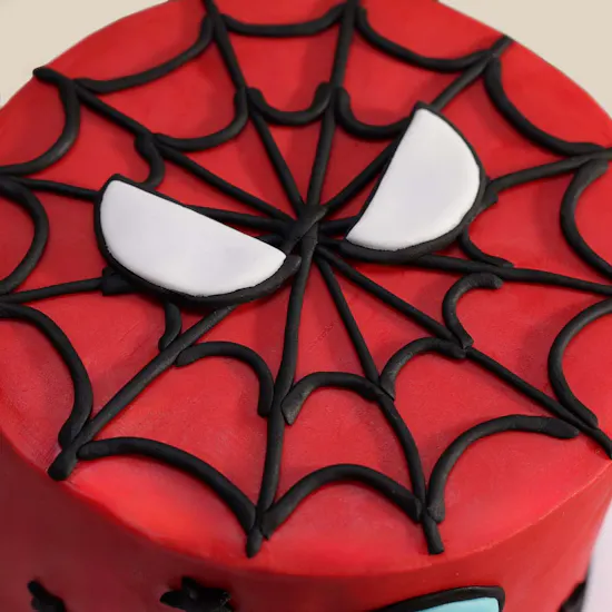 Floward Personalized Spider Man Birthday Cake