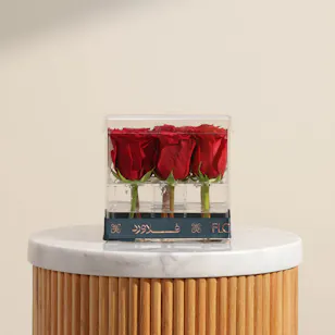 Red Roses Acrylic Box