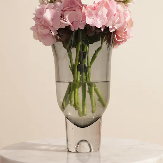 Pink Cloud Flower Vase