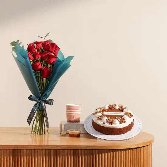 December Cake Eid Caramel Cheesecake | Warm Wishes Flowers