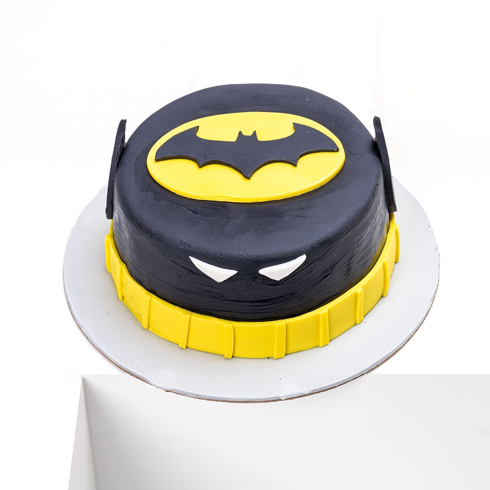 Batman Fondant Birthday Cake - B0778 – Circo's Pastry Shop