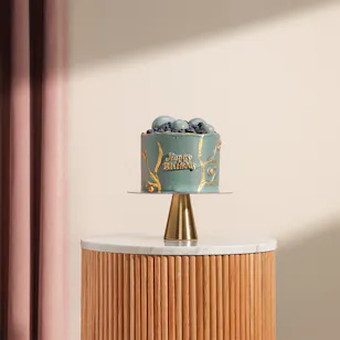 Floward Golden Elegance Birthday Cake