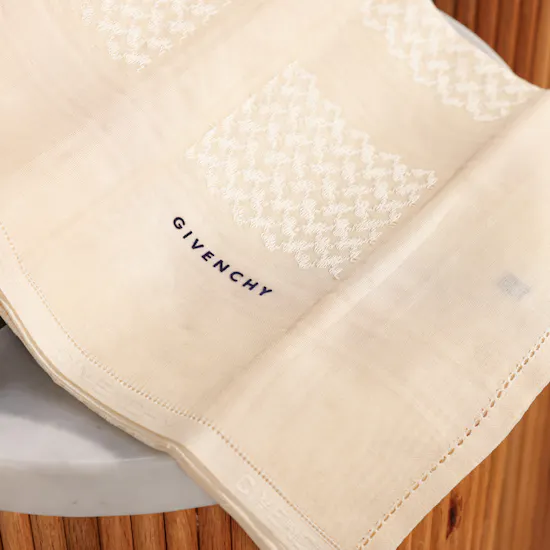 Givenchy Beige Shemagh | Size 55