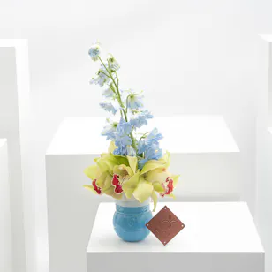 Qormuz Blue Hijazi Cup | Joyful Blooms
