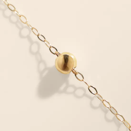 Miss L' by L'azurde Bead and Pink Stones Women's Bracelet