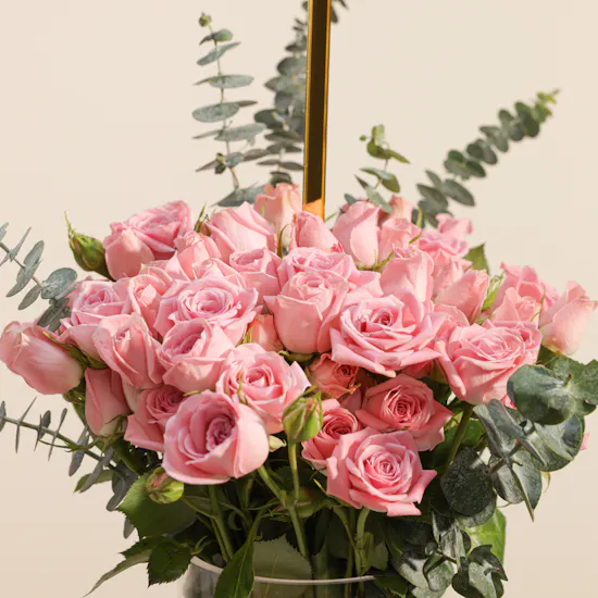 Ghazl Chocolatier Hazelnut Chocolate Slabs Box | Congrats Grad! Flower Vase