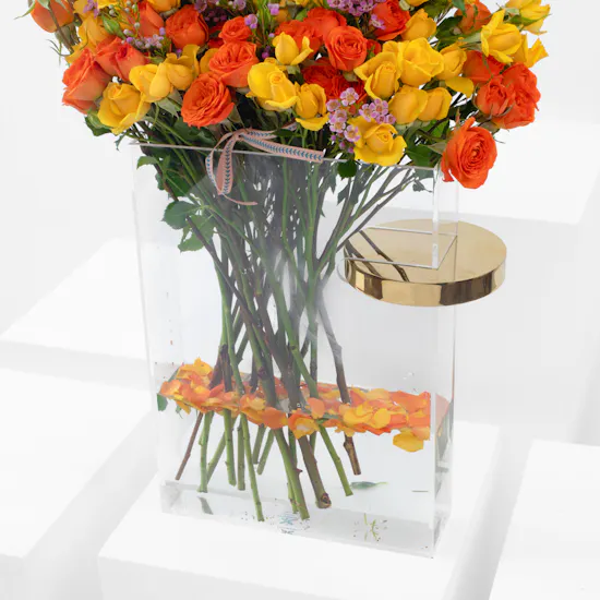 Yellow & Orange Petal Harmony