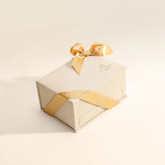 Godiva Chocolates Box & Calvin Klein Watch with Flowers