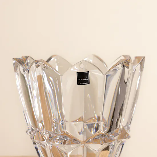 Rogaska Premium Finesse Footed Vase
