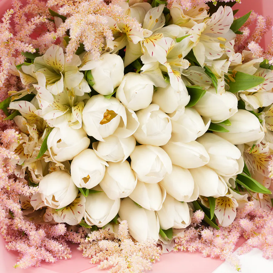 Joolz Pearl Baby Earrings | White Flowers 4