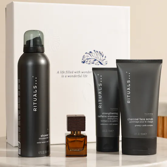 Rituals Homme Medium Gift Set | Silken Red Flowers