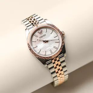 Versace Millenyium Lady Two Tone Watch