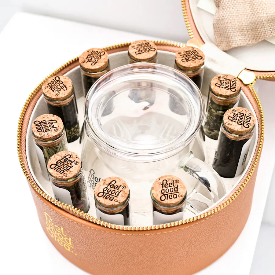Feel Good Tea Bag | Pink Roses 3